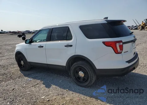2019 Ford Explorer Police Interceptor z USA, uszkodzony, nr VIN 1FM5K8AR9KGA12892